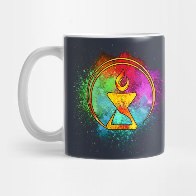 Small Print Splash Chalice by IAmUU